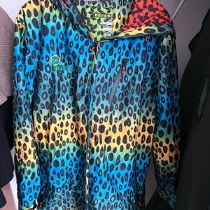 Colorful Print Jacket
